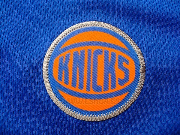 Camiseta New York Knicks Carmelo Anthony #7 Azul